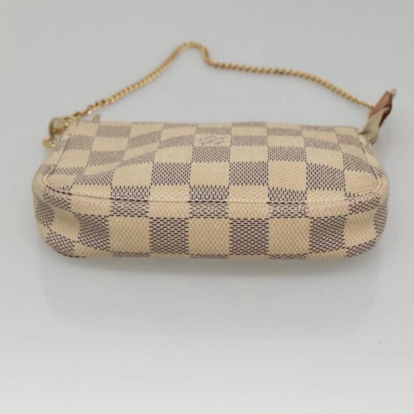 LOUIS VUITTON Damier Azur Mini Pochette Accessoires Pouch - Picture 7 of 16